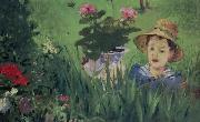 Edouard Manet Boy in Flowers oil on canvas